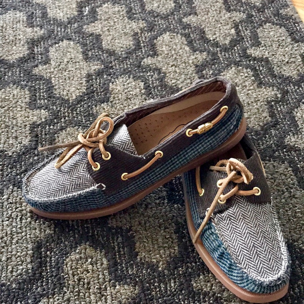 Sperry Top-sider chevron style shoes